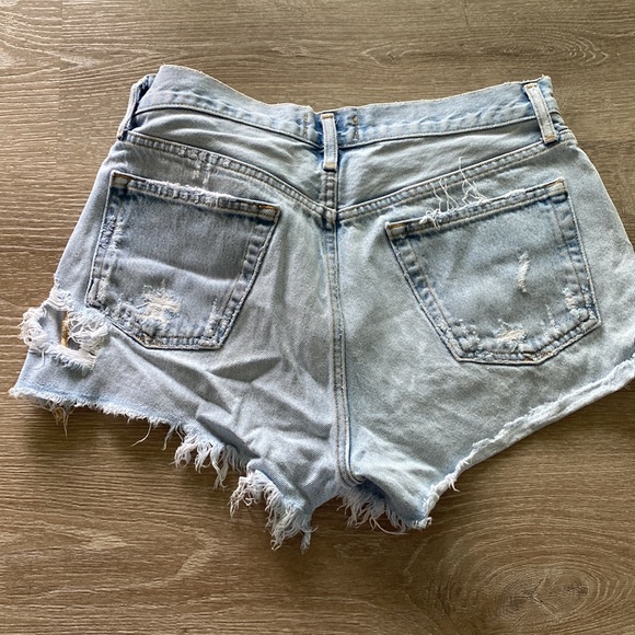 Agolde Parker Denim Cutoffs - Picture 3 of 3